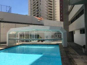 Cubierta Telescopica Retrátil de Piscina