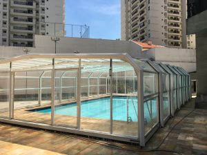 Cubierta Telescopica Retrátil de Piscina
